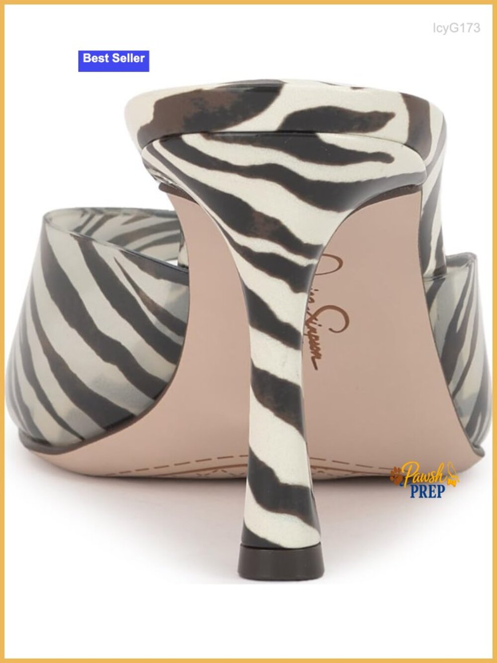 Stiletto Heel Sandals with Slingback and Open Toe - Picture 2 of 6